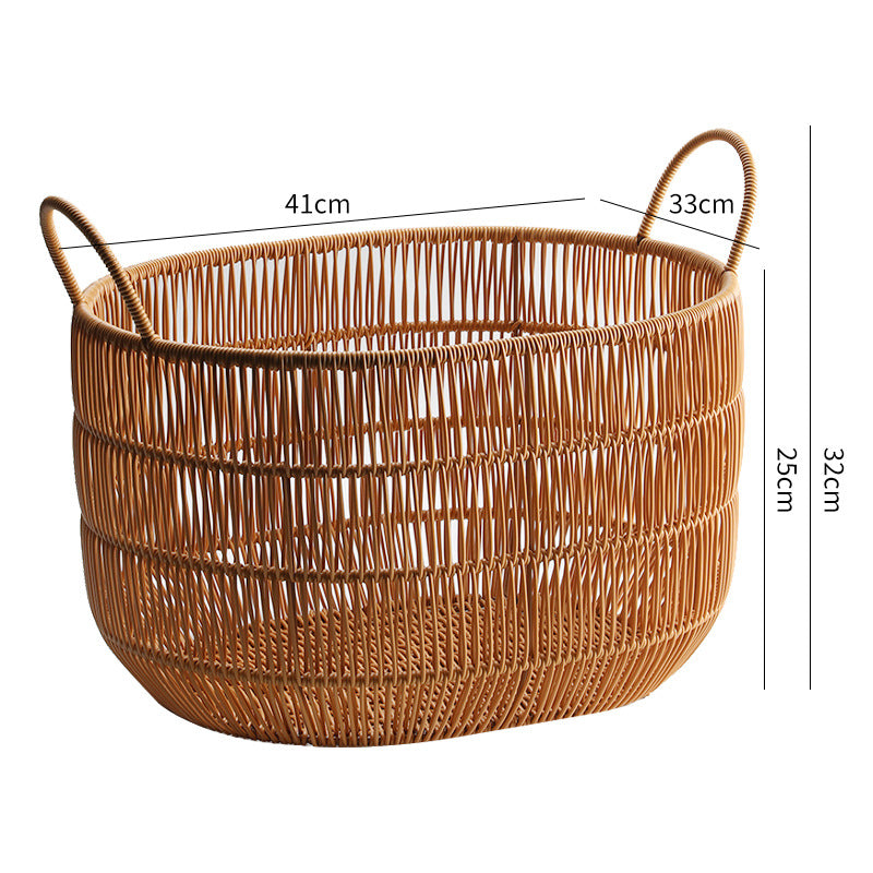 Large Handwoven Storage Basket Stornfield