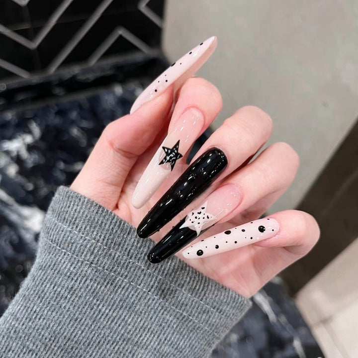 Artistic Long Stiletto Nail Enhancements Stornfield