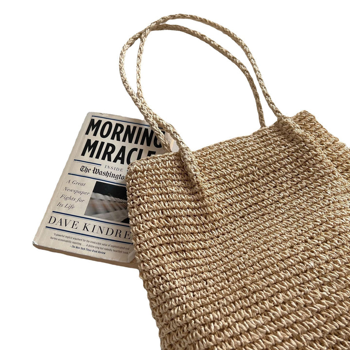 Elegant Bast bag with spacious interior Stornfield