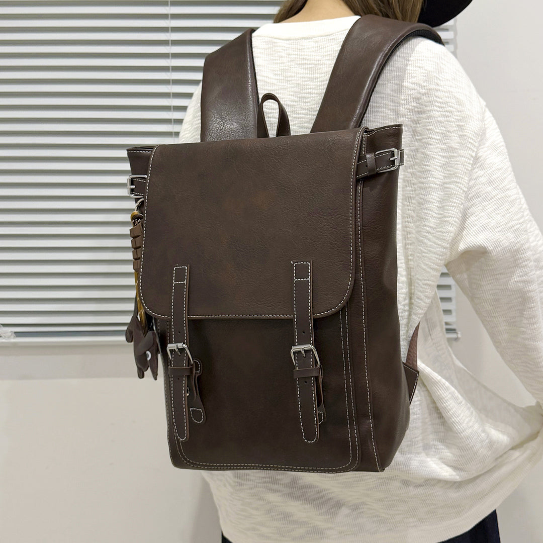 Vintage Style Leather Backpack Stornfield