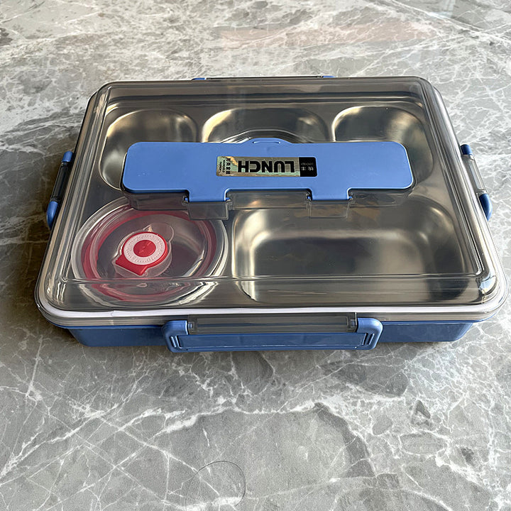 Multi-Compartment Stainless Steel Lunch Box