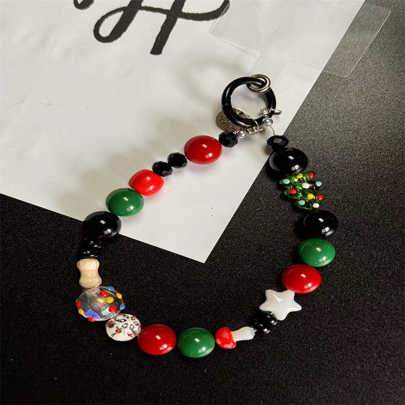 Decorative Beaded Keychain Stornfield 1790135618