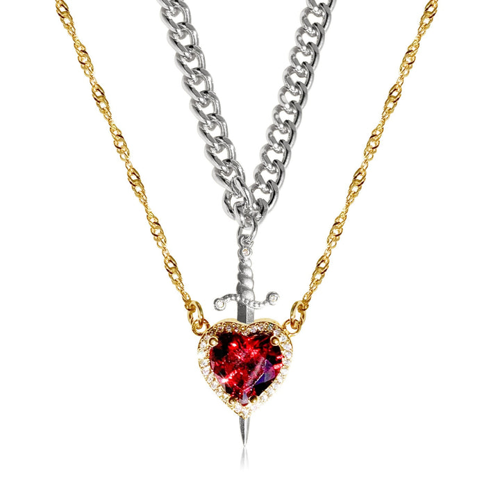 Stornfield | Prince & Princess Couples Necklace Set