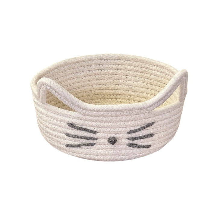 Women Playful Storage Basket in Cat Design Stornfield