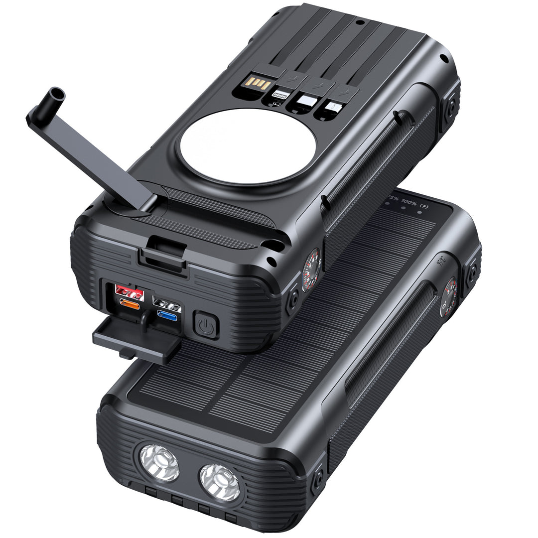 Multifunctional Solar Powerbank with LED Display Stornfield