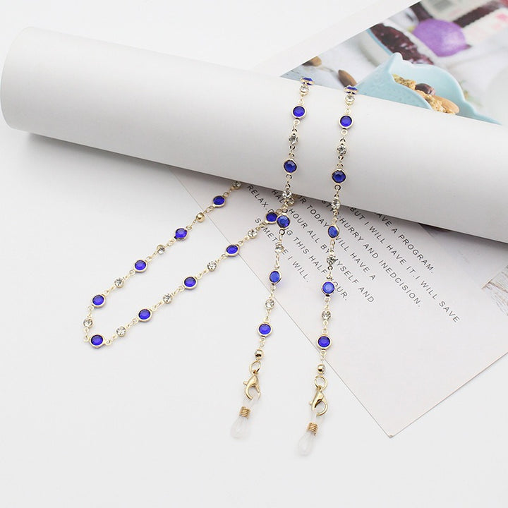 Elegant Crystal-Embellished Eyewear Chain Stornfield 1788159829