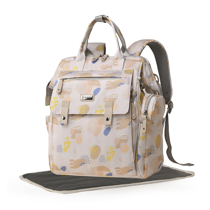 Versatile Multi-Functional Diaper and Travel Backpack Stornfield