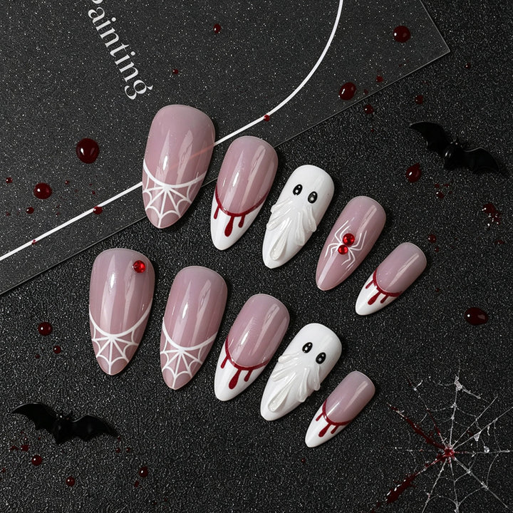 Creative Halloween Themed Press-On Nail Set Stornfield