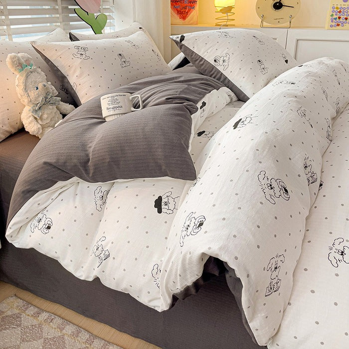 Floral Patterned Bedding Set