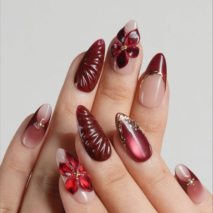 Elegant Press-On Nail Tips Stornfield