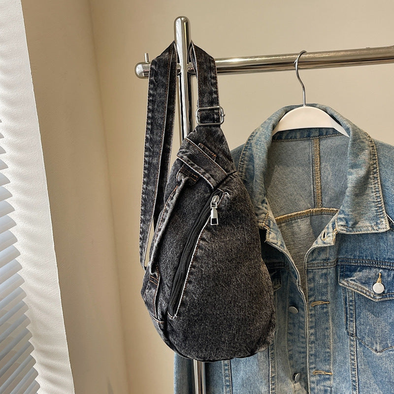Casual Denim Sling Bag Stornfield