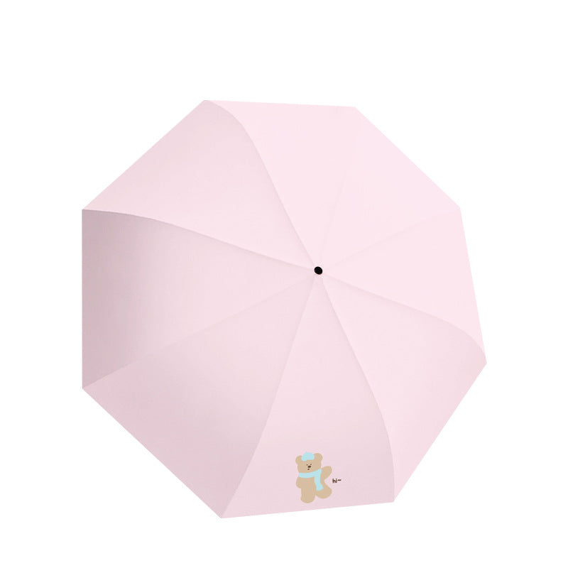 Ladies Kid-Friendly Umbrella with Fun Bear Design Stornfield
