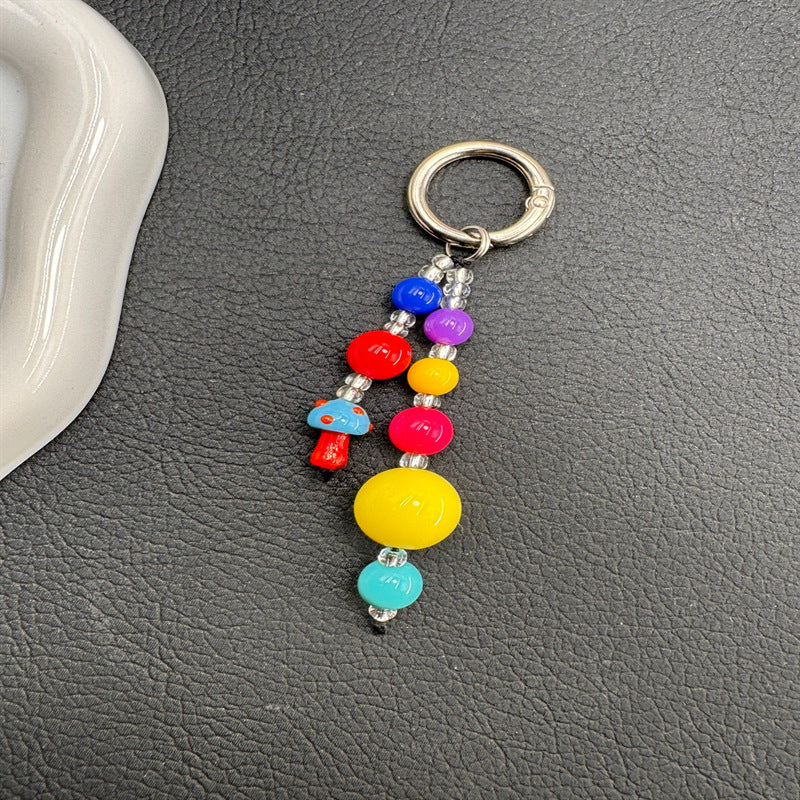 Decorative Beaded Charm Keychain Stornfield 1790135242