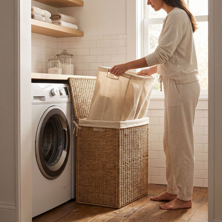 Woven Laundry Basket Stornfield