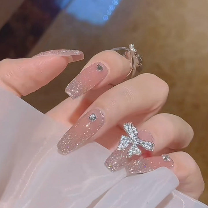 Sparkling Glitter Press-On Nail Tips Stornfield