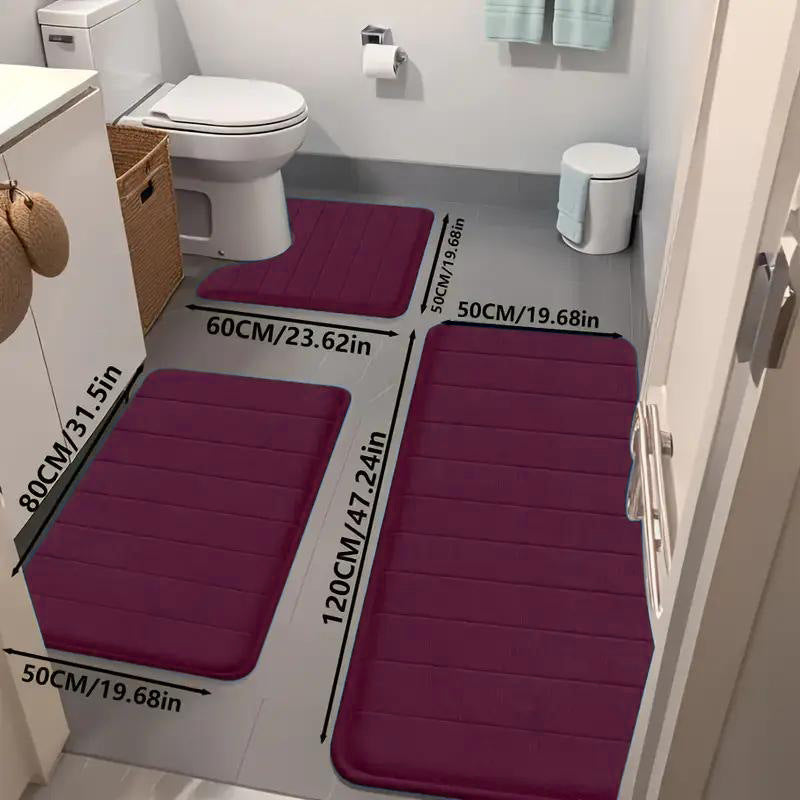 Bathroom Mat Set Stornfield