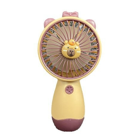 Unisex Portable Mini Hand Fan with Ergonomic Grip and USB Charging Function Stornfield