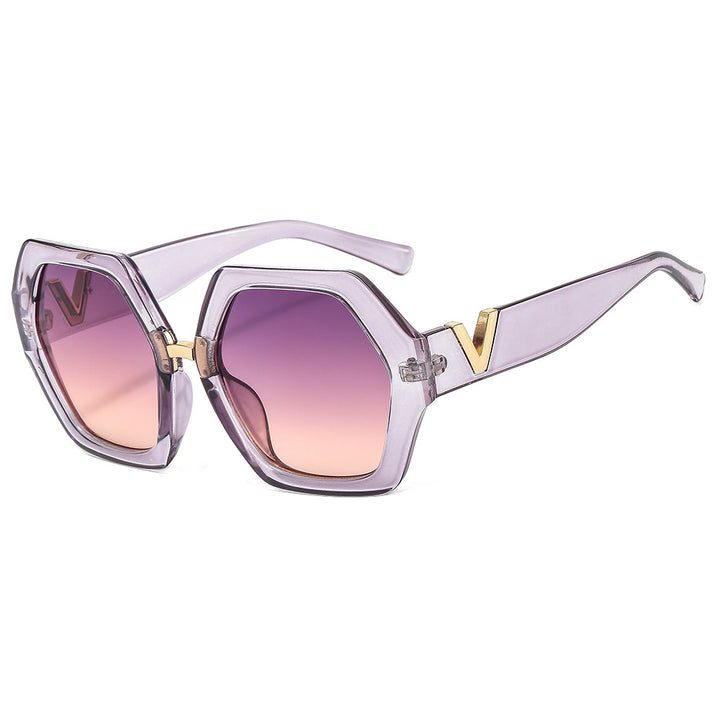 Ladies elegant sunglasses with sparkling frame Stornfield