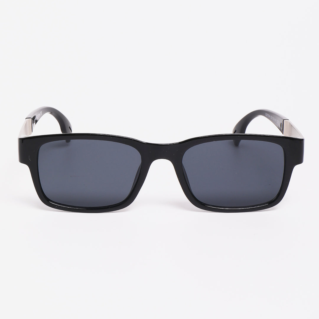 Ladies stylish sunglasses with blacked-out frame and polarizing lenses Stornfield
