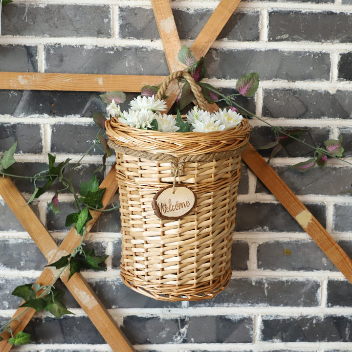 Woven Hanging Flower Basket Stornfield