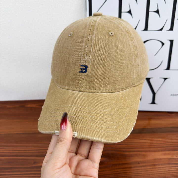Unisex Distressed Cotton Baseball Cap Stornfield 1784083761