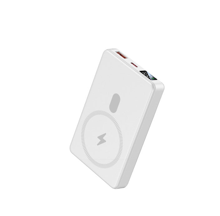 Portable power bank with state-of-the-art induction charging and digital display Stornfield