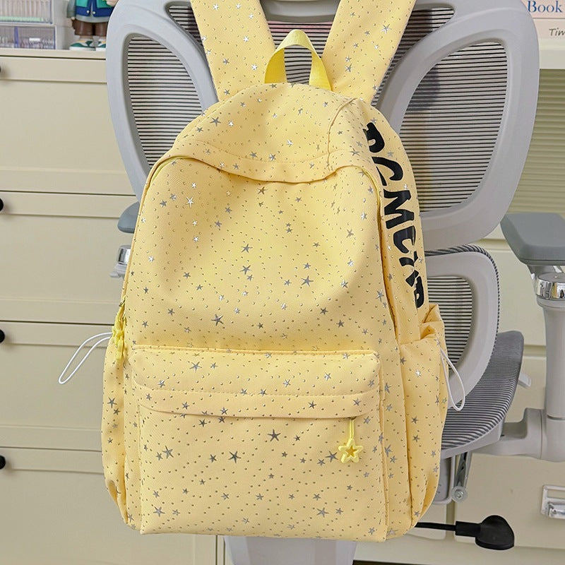 Star-Patterned Lightweight Backpack Stornfield