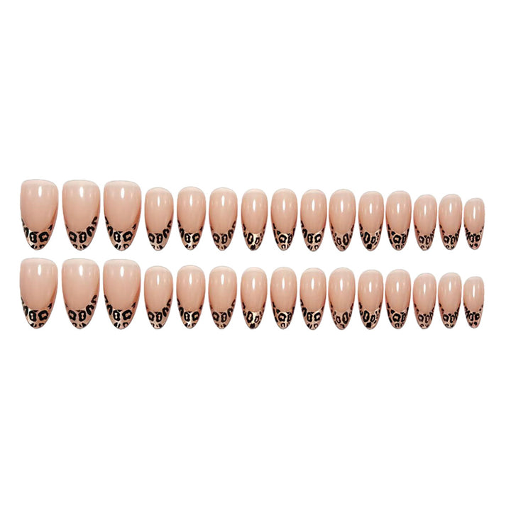 Artful Nail Tips with Leopard Pattern Stornfield
