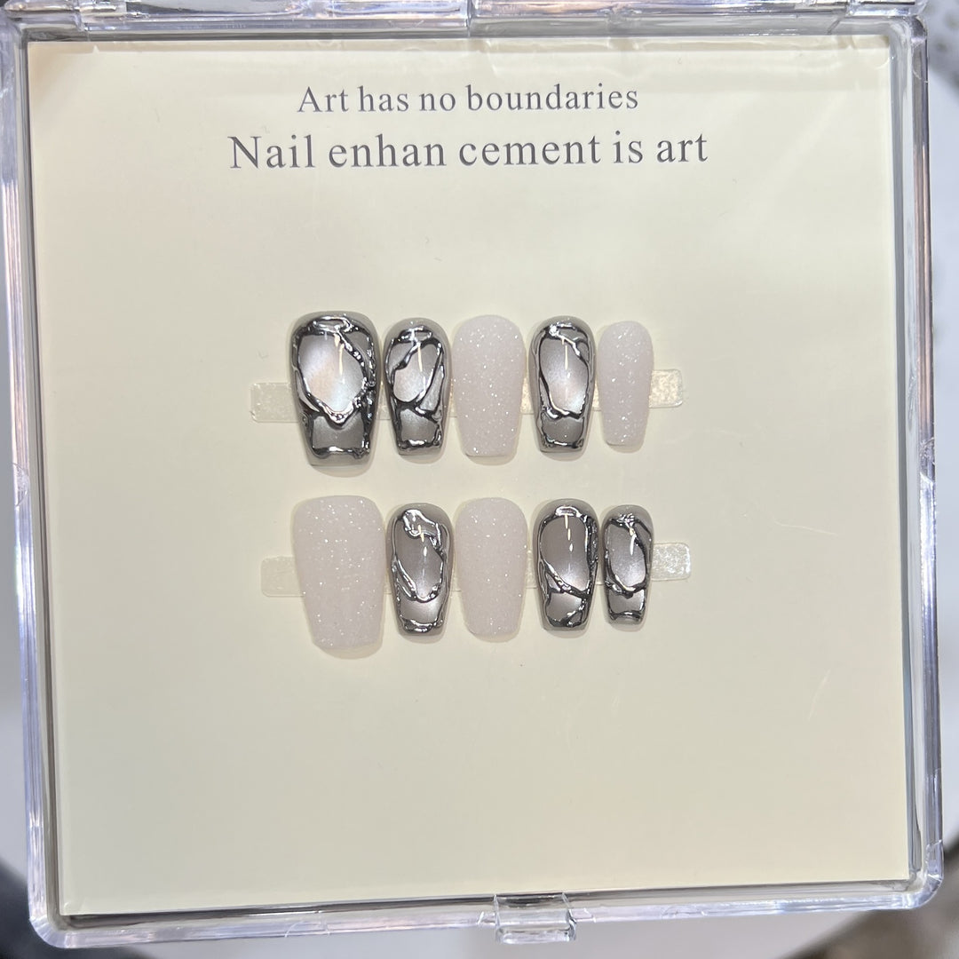 Themed Press-On Nail Art Set with Hello Kitty Designs Stornfield