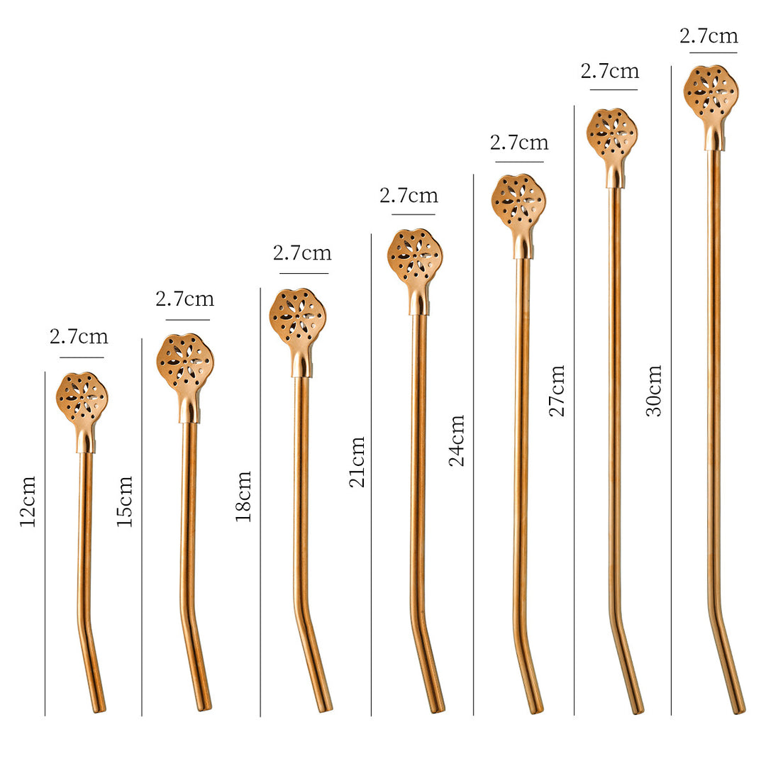 Stylish teaspoons with practical drainage holes Stornfield