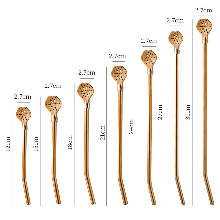 Stylish teaspoons with practical drainage holes Stornfield