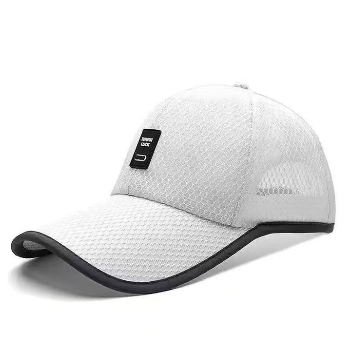 breathable mesh baseball cap with adjustable back strap and curved brim Stornfield