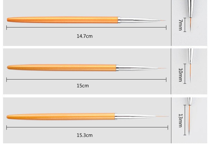 Fine Point Nail Art Detailing Brushes Stornfield