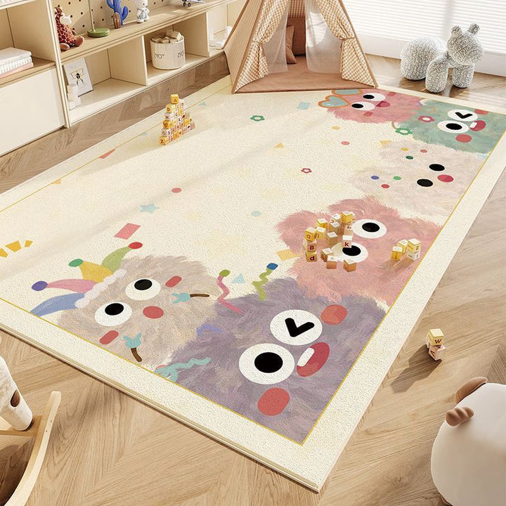 Playful Cartoon-Themed Area Rug