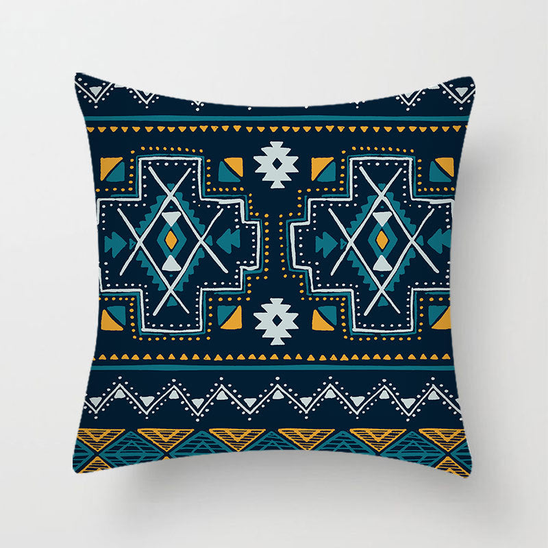 Bohemian Geometric Throw Pillow