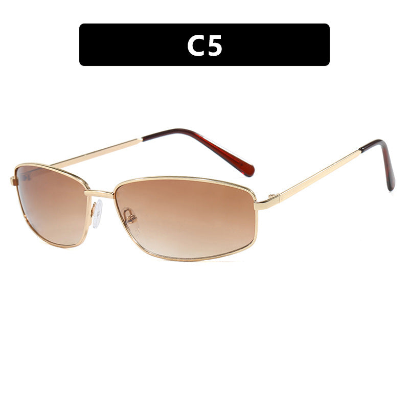 Women's sporty sunglasses with stylish metal protection Stornfield