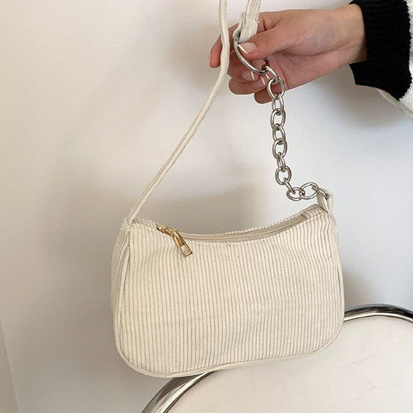 Fashionable Cord Handbag Stornfield