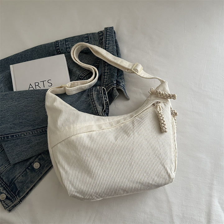 Eco-Friendly Ribbed Crossbody Bag Stornfield
