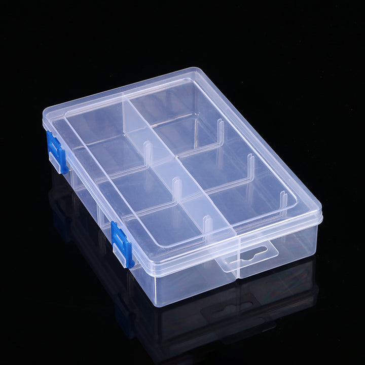 Multi-Divisional Clear Craft Storage Box Stornfield