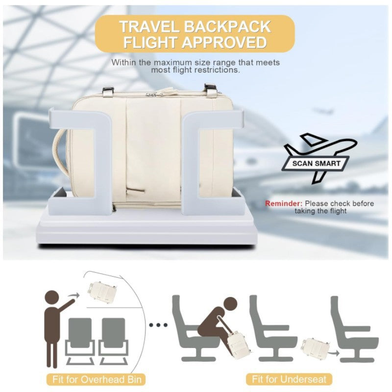 Multi-Compartment Travel Backpack Stornfield