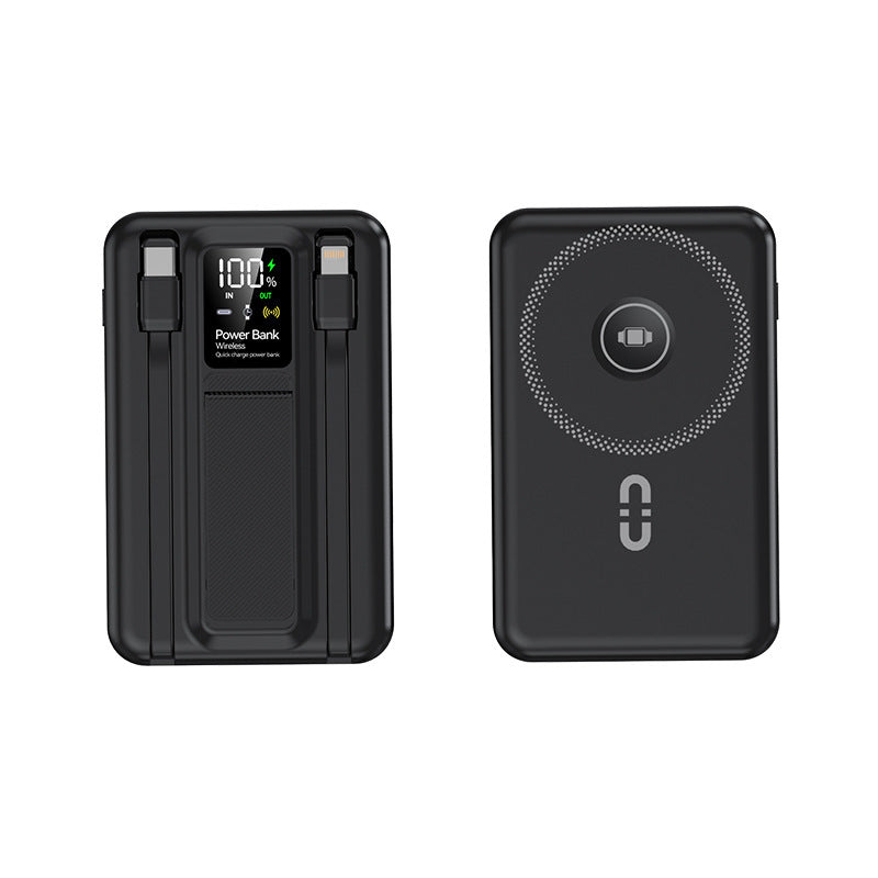 Portable Wireless Power Bank with Integrated Fast Charging Function Stornfield
