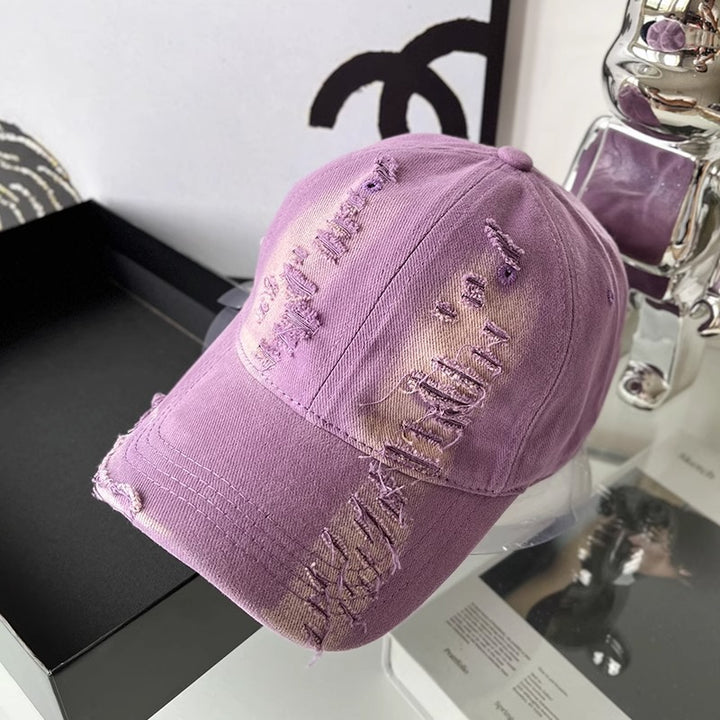 Women's Distressed Vintage-Inspired Baseball Cap Stornfield