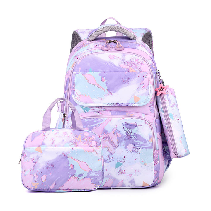 More modern backpack with separate lunch box Stornfield