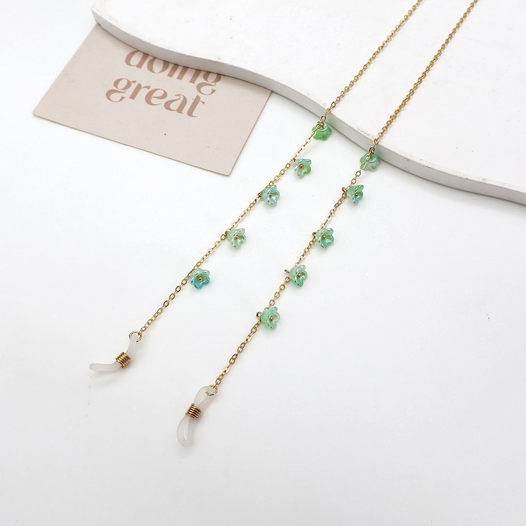 Floral Embellished Eyewear Chain Stornfield