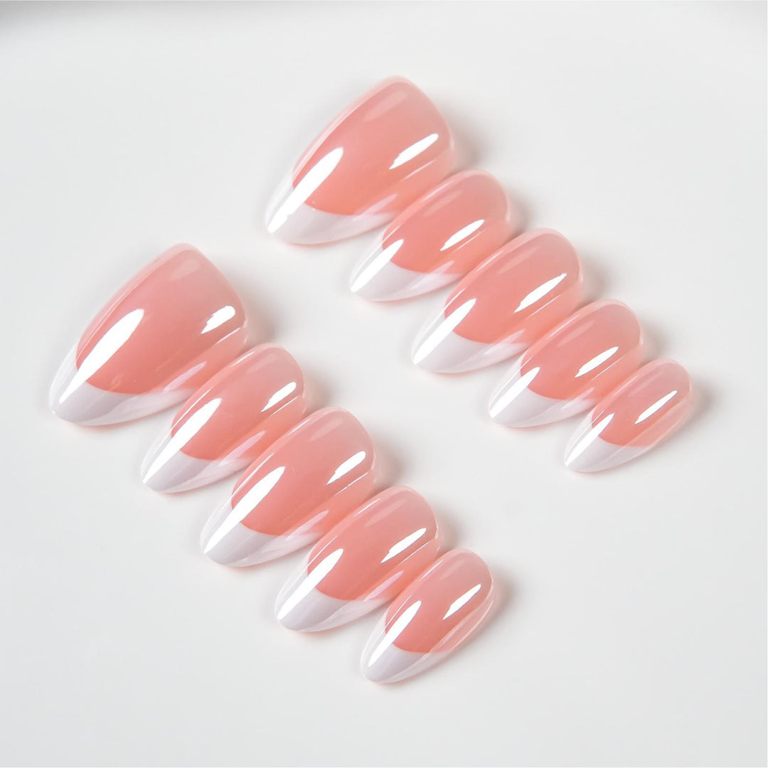 Elegant Glossy Stiletto Press-On Nails