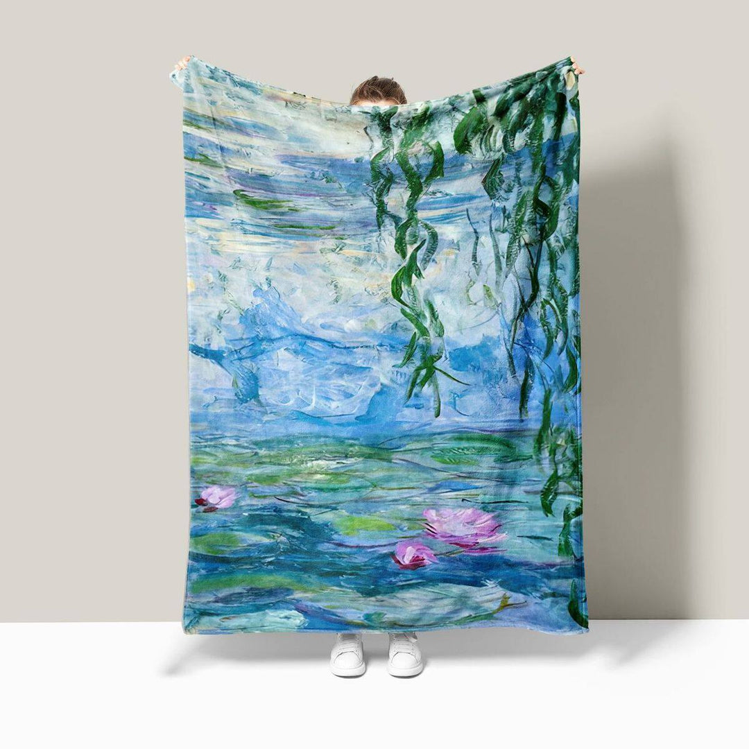 Artistic Starry Night Fleece Blanket