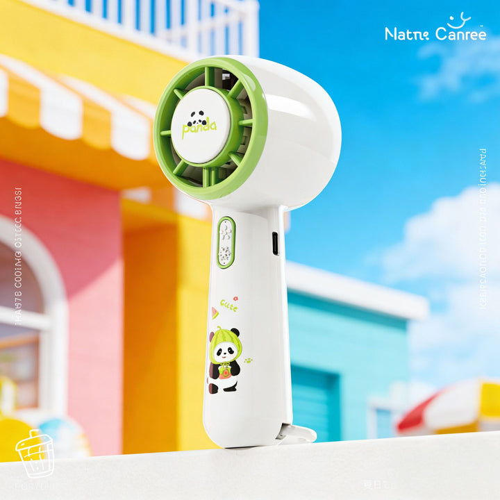 Women portable mini fan in panda design Stornfield