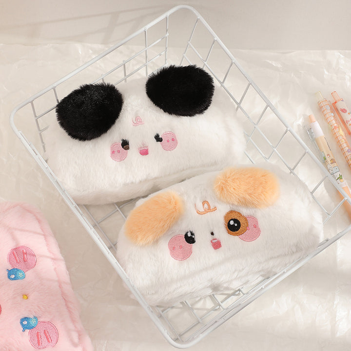 Cute Panda-Themed Plush Pencil Case Stornfield