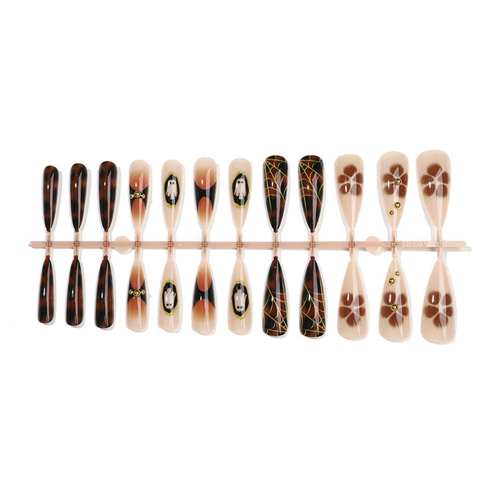 Artistic Stiletto Press-On Nail Art Stornfield