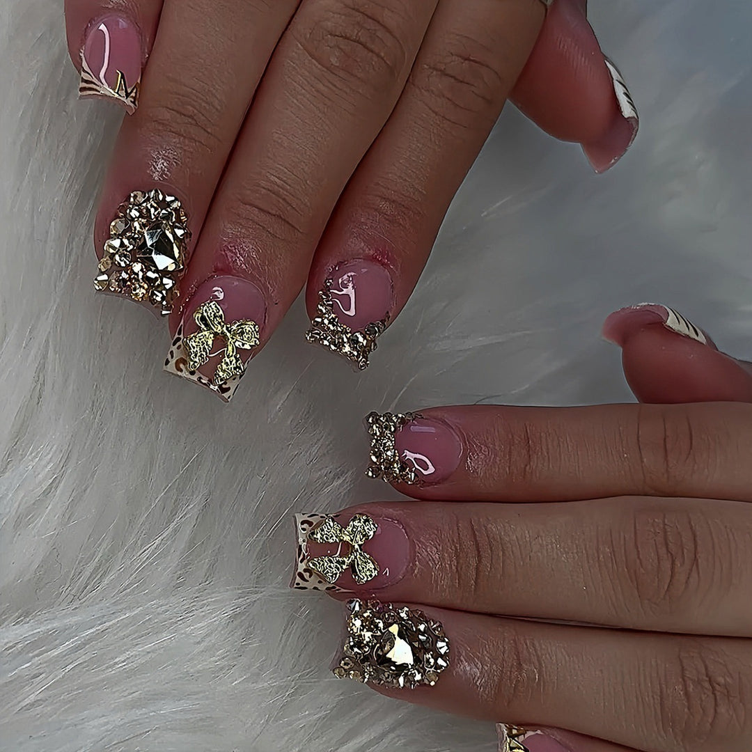 Luxury Decorative Press-On Nail Extensions Stornfield